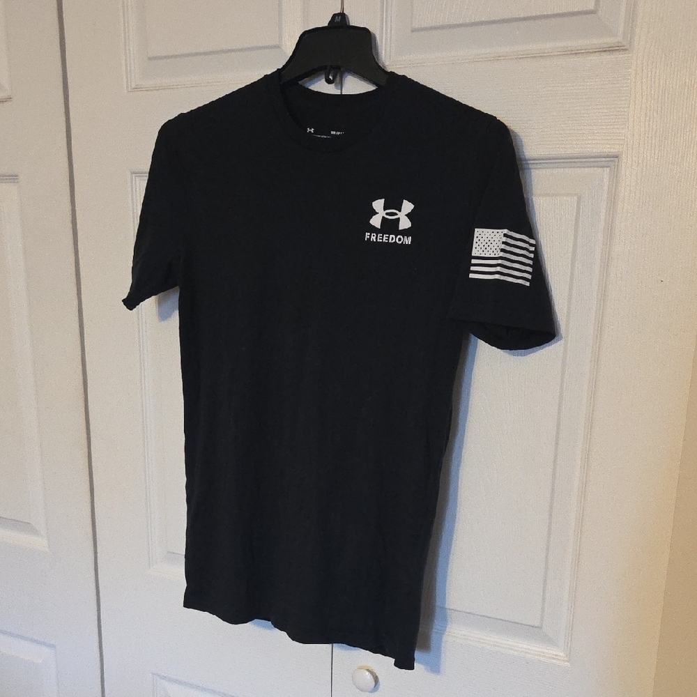 Under Armour Black Freedom Short Sleeve Tee